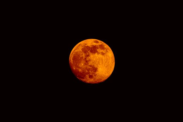 Orange Moon Biblical Meaning